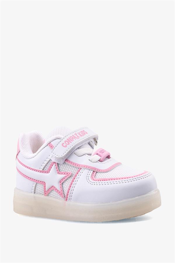 Conpax 102-1 Patik Anrk - Beyaz/Pembe