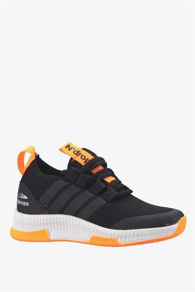  02  Siyah/Oranj Spor Ayakkabı
