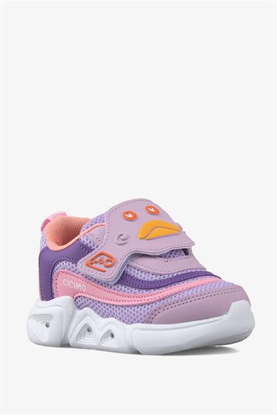  06 Lila/Pembe Işıklı Spor Ayakkabı