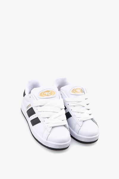 Tomkids 5023 Patik Cilt - Beyaz/Siyah