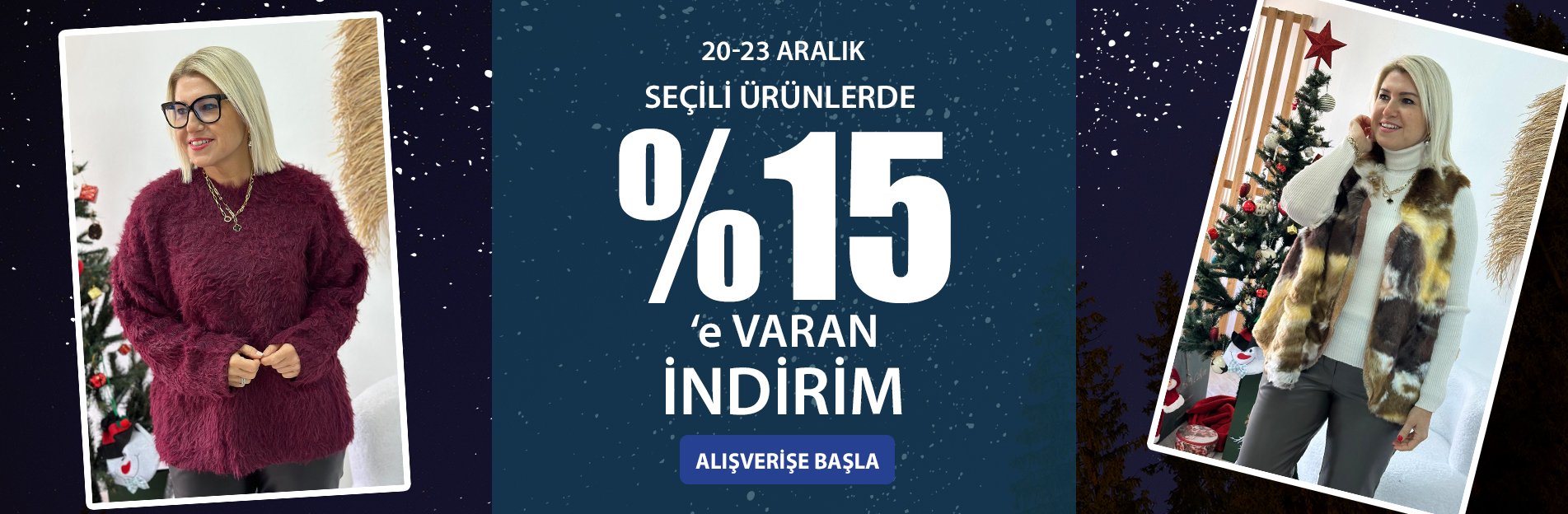 Seçili Ürünlerde %15 İndirim