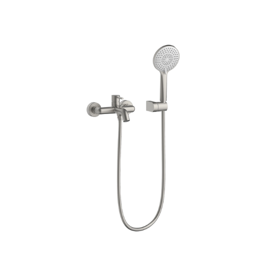 Creavit Ruby Banyo Armatürü  El Duşlu Brush Nikel RB2500BN.