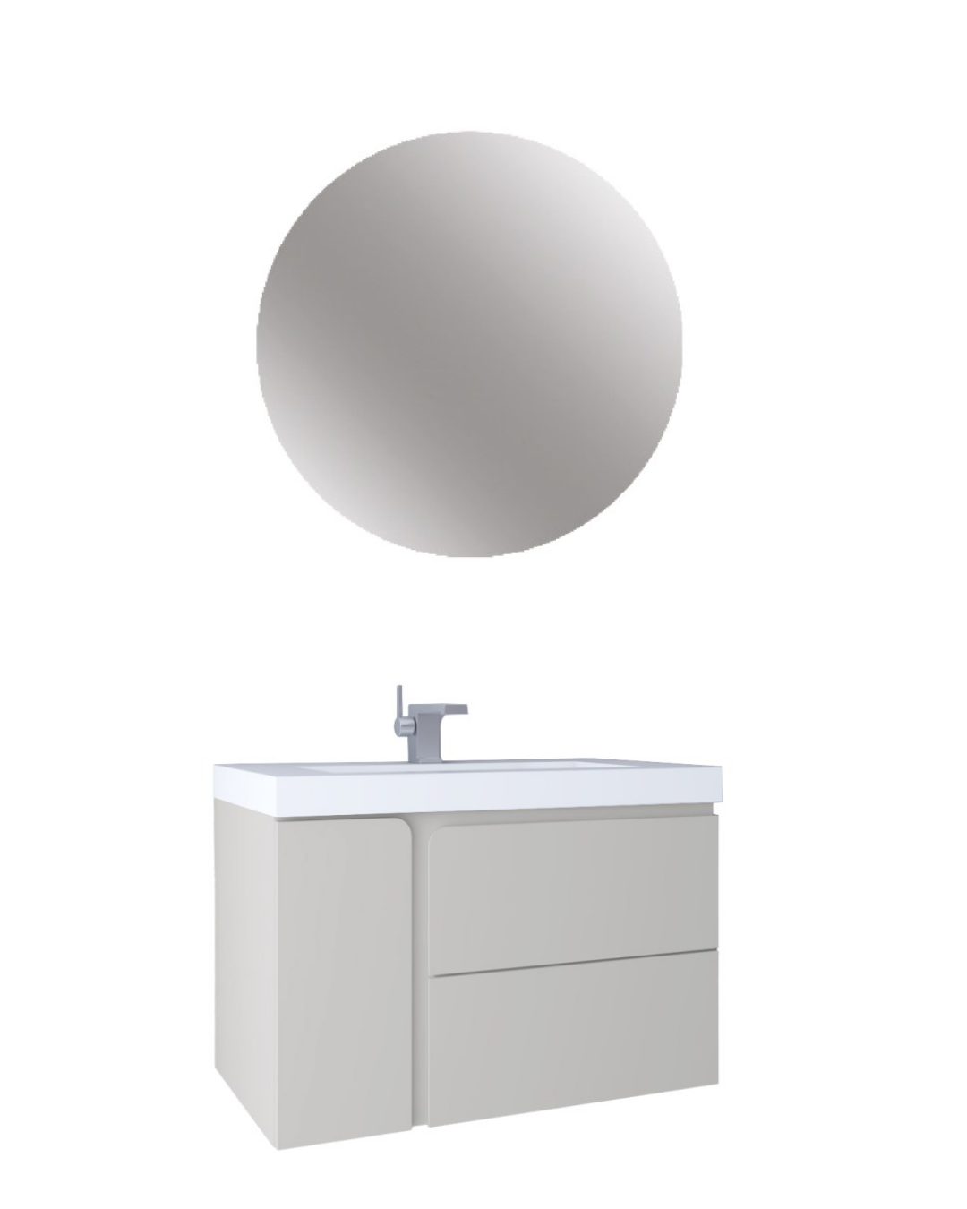 Kobos Future Banyo Mobilyası Takımı Çekmeceli