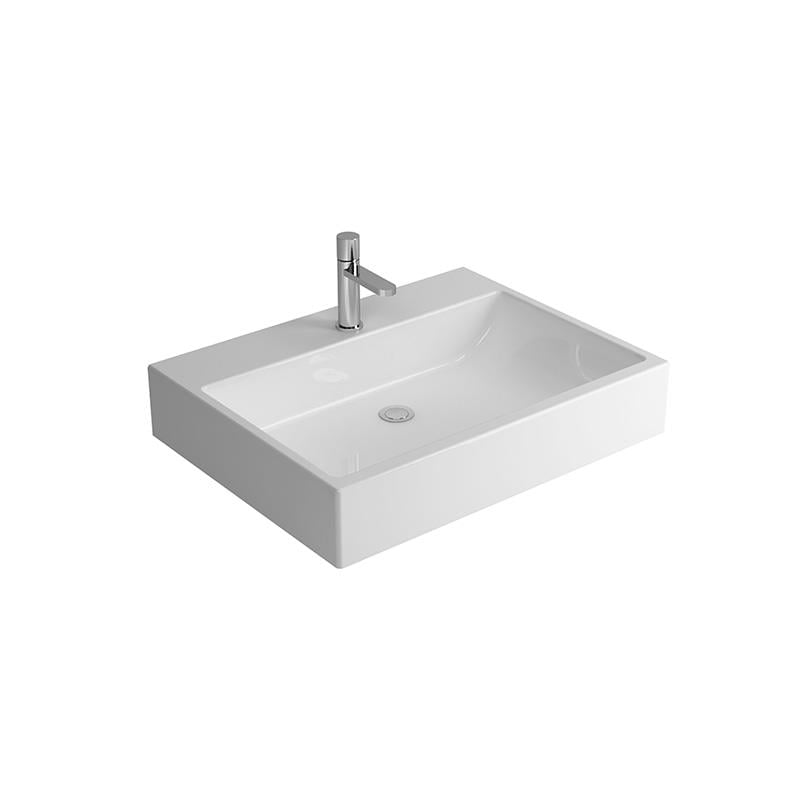 Newarc POW.L.060 Power Tezgah Üstü Lavabo Beyaz