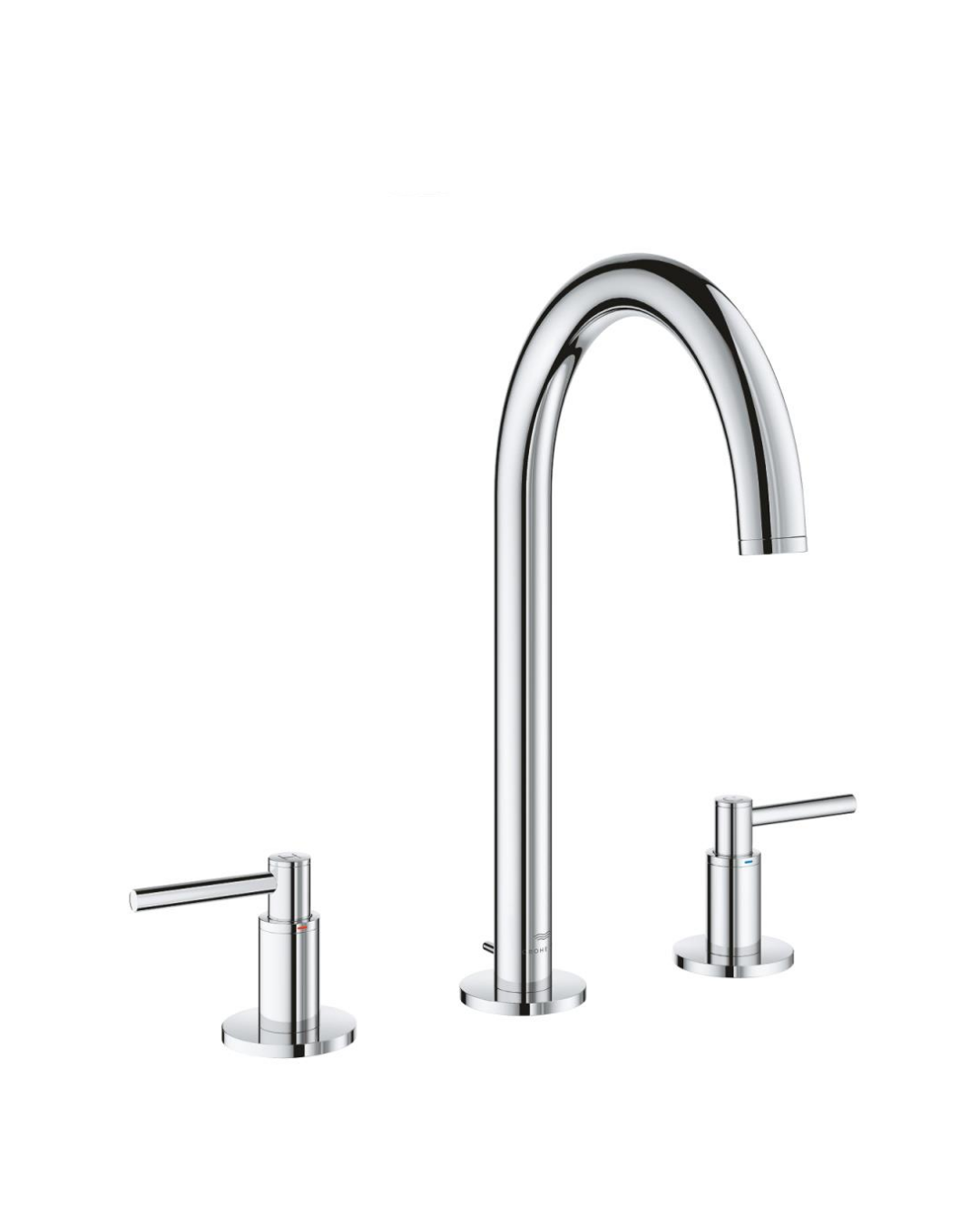 Grohe 20649000 Atrio New Classic 3 delikli lavabo bataryası   L-Boyut