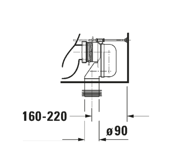 Duravit 2155390075 DuraStyle Takım Klozet Seti