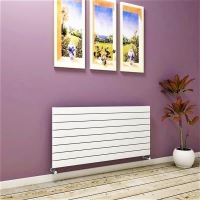 Tip 10H Dekoratif Radyatör 588x1200 Beyaz (İnce Radyatör)