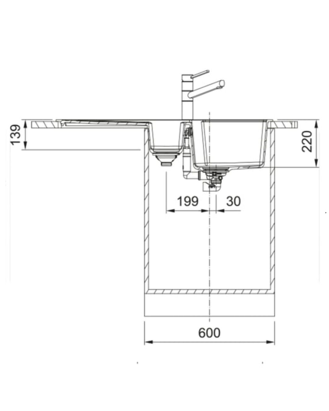 Franke Urban UBG 651-100 1,5 Göz Slate Grey Tezgahüstü Evye