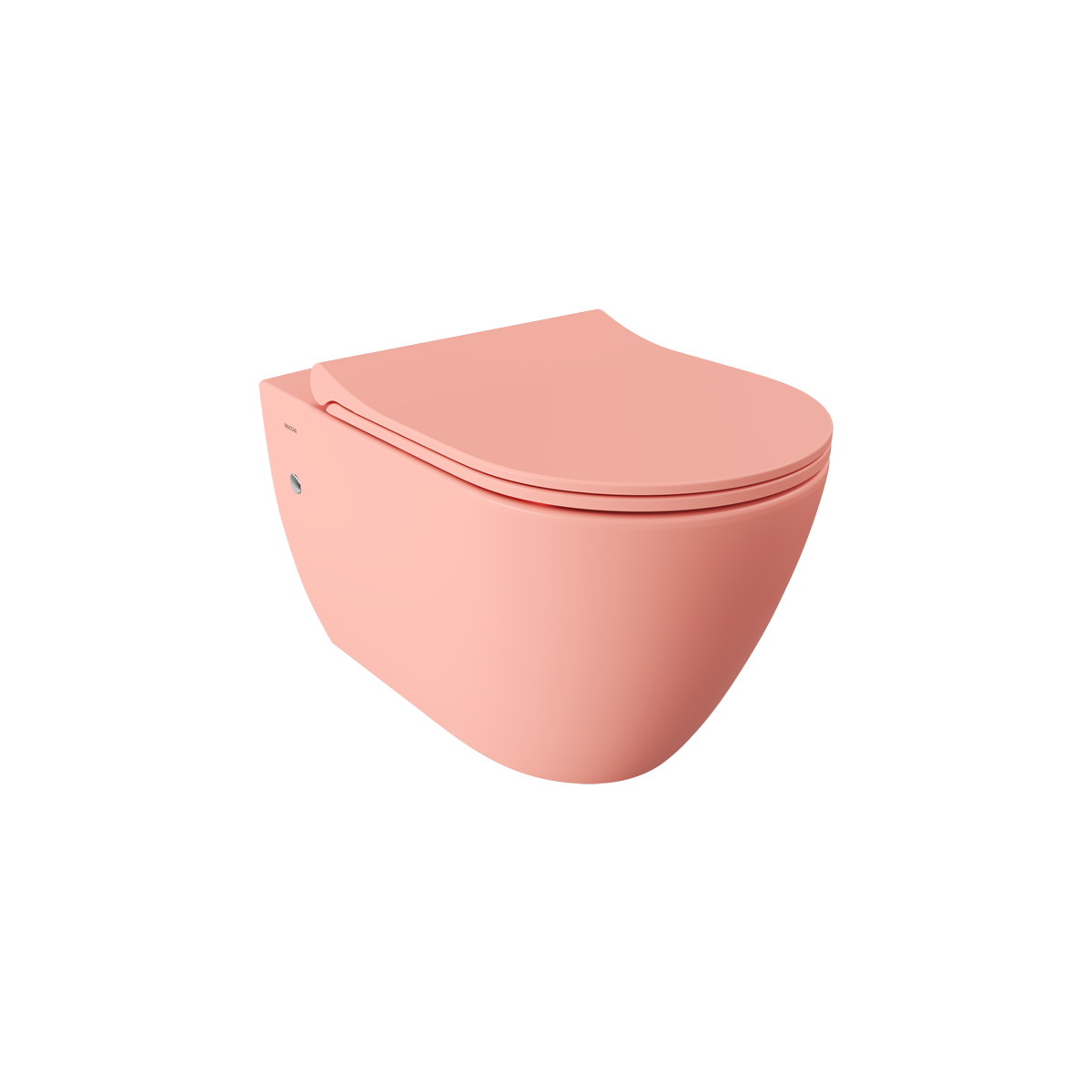Bocchi Venezia Rimless Asma Klozet ve Kapağı Mat Somon 1295-032-0128