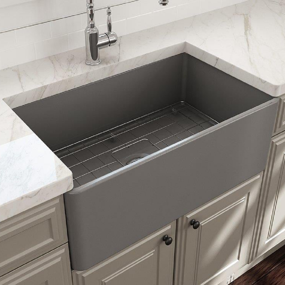 BOCCHİ LAVELLO MUTFAK EVYESİ 76 cm Mat Gri 1138-006-0120