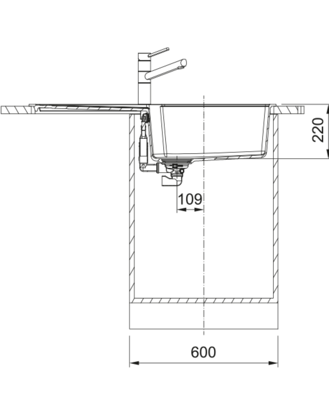 Franke Urban UBG 611-100 Bianco Tezgahüstü Evye