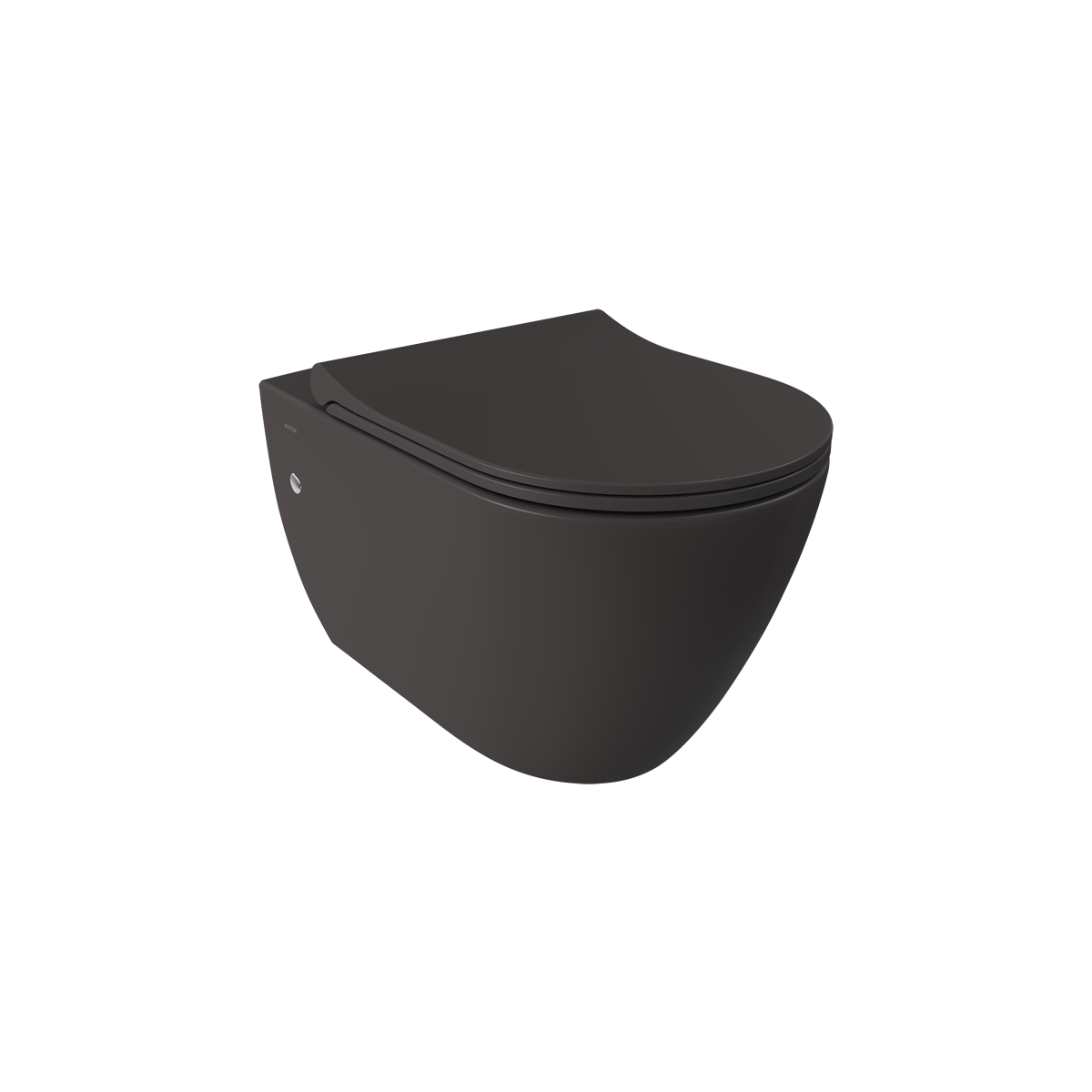 Bocchi Venezia Rimless Asma Klozet ve Kapağı Mat Antrasit 1295-020-0128