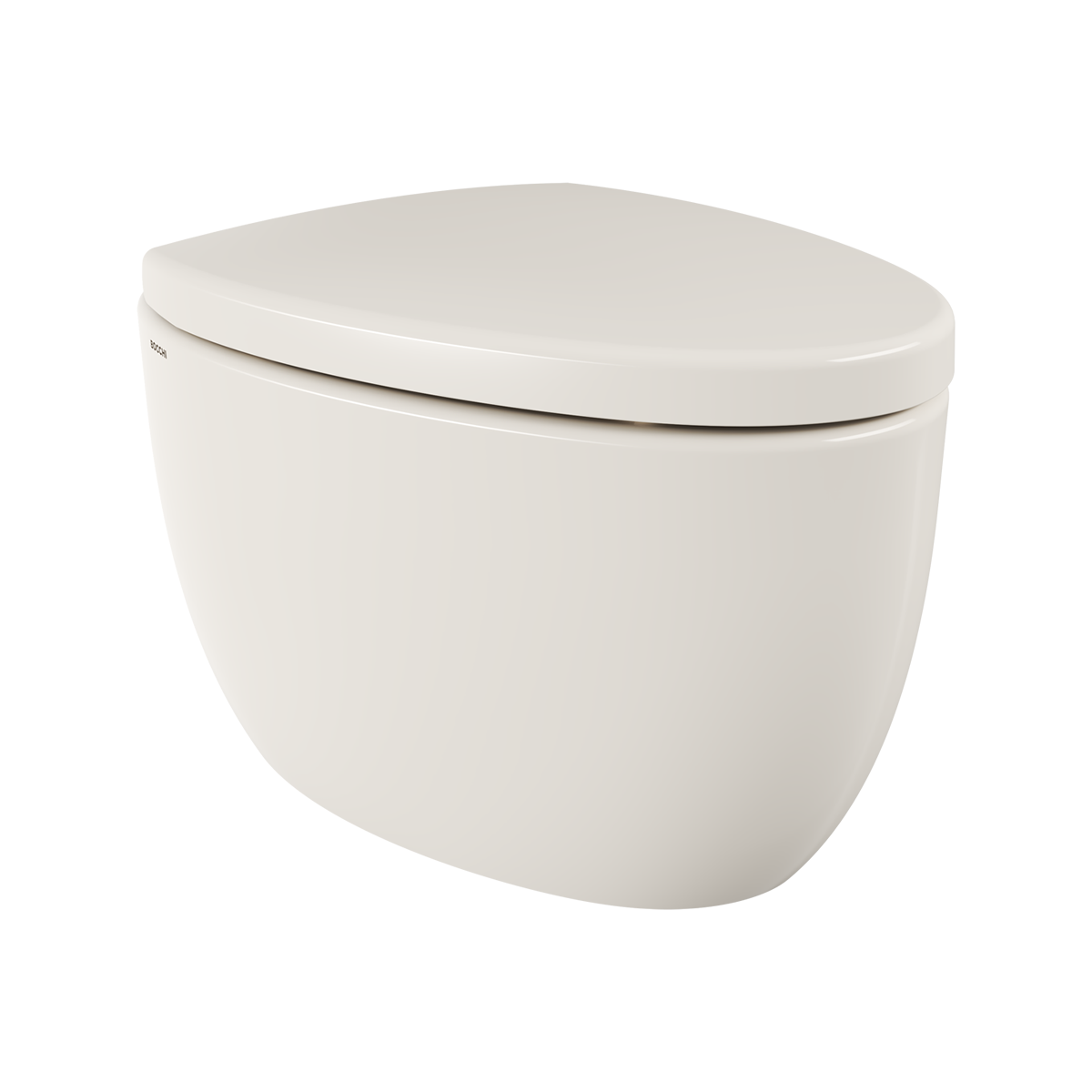 Bocchi Etna Asma Klozet ve Kapak Parlak Bisküvi 1116-014-0128