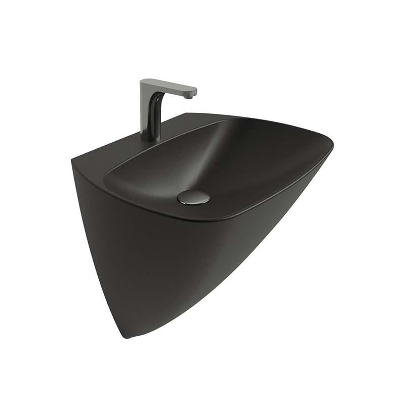 Newarc 3818MB Mono Monoblok Lavabo Mat Siyah