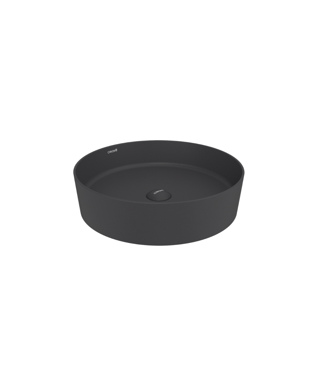 Creavit Loop Ø 45 cm Çanak Lavabo Antrasit Mat LP145-00AM