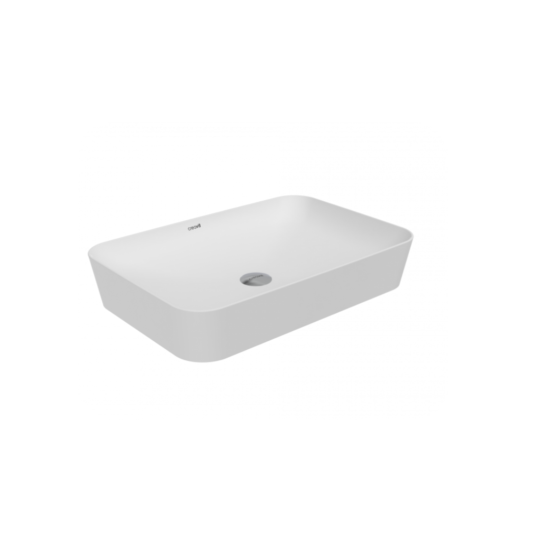 Creavit Ul060 Ultra Dikdörtgen Çanak Lavabo  60 cm