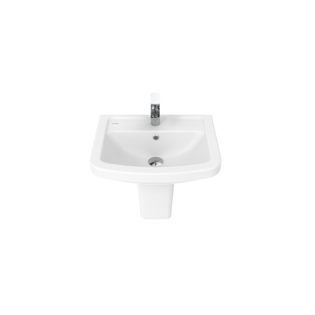 KY055 Key Köşeli Lavabo Key Yarım Ayak 45x55 cm