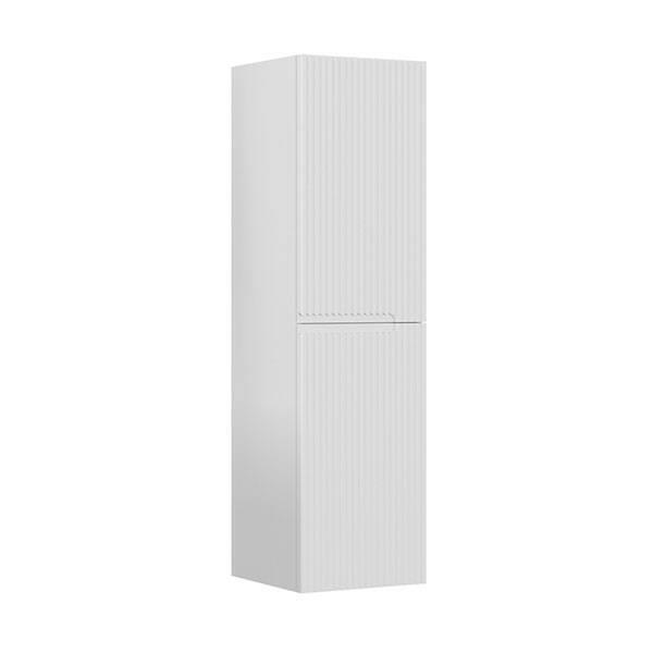 Orka Moonlight 40 CM Banyo Boy Dolabı Mat Beyaz