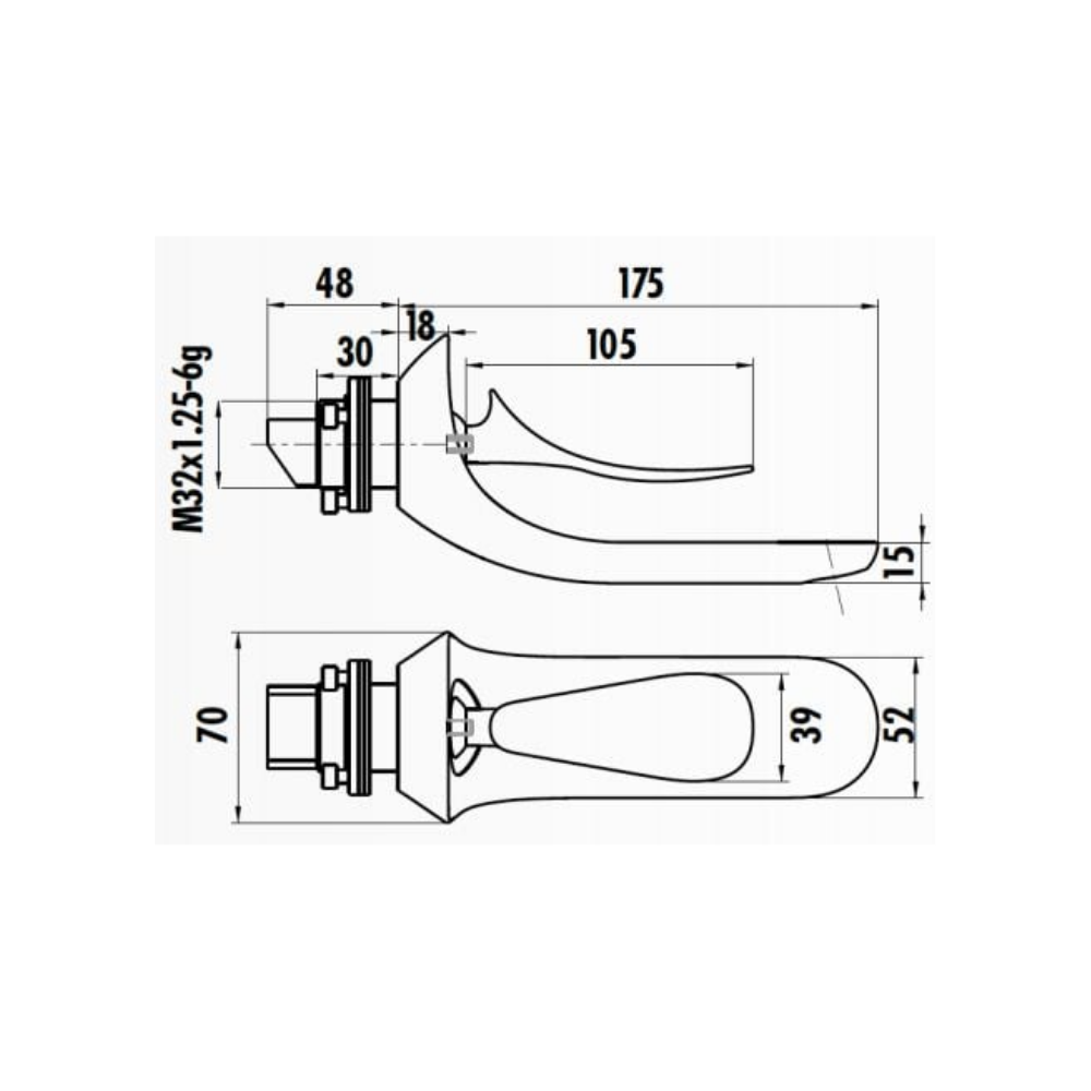 Creavit FG1401 Foglia Ankastre Lavabo Bataryası