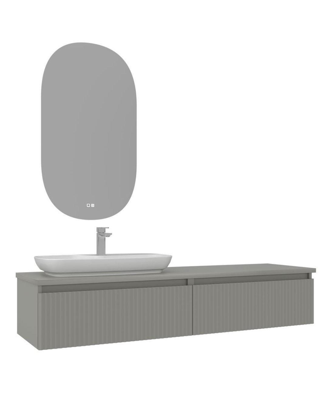 Orka Lentia 160 cm Banyo Mobilyası Takım