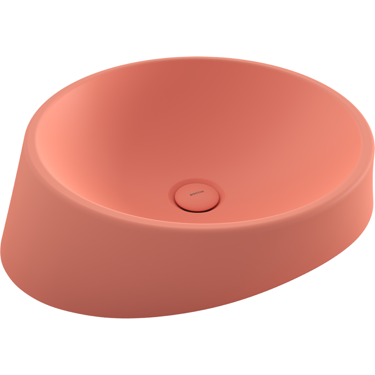 Bocchi Venezia Çanak Lavabo 56 Cm Mat Somon 1010-032-0125