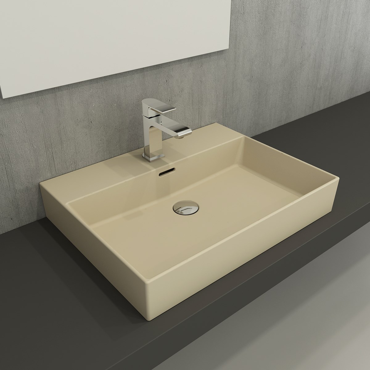 Bocchi Milano Lavabo 60 cm Mat Yasemin 1376-007-0126