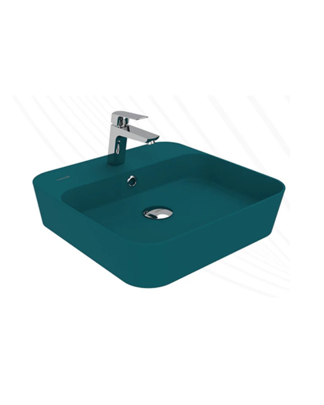 Creavit Loop Kare Çanak Lavabo Mint LP046-00MT