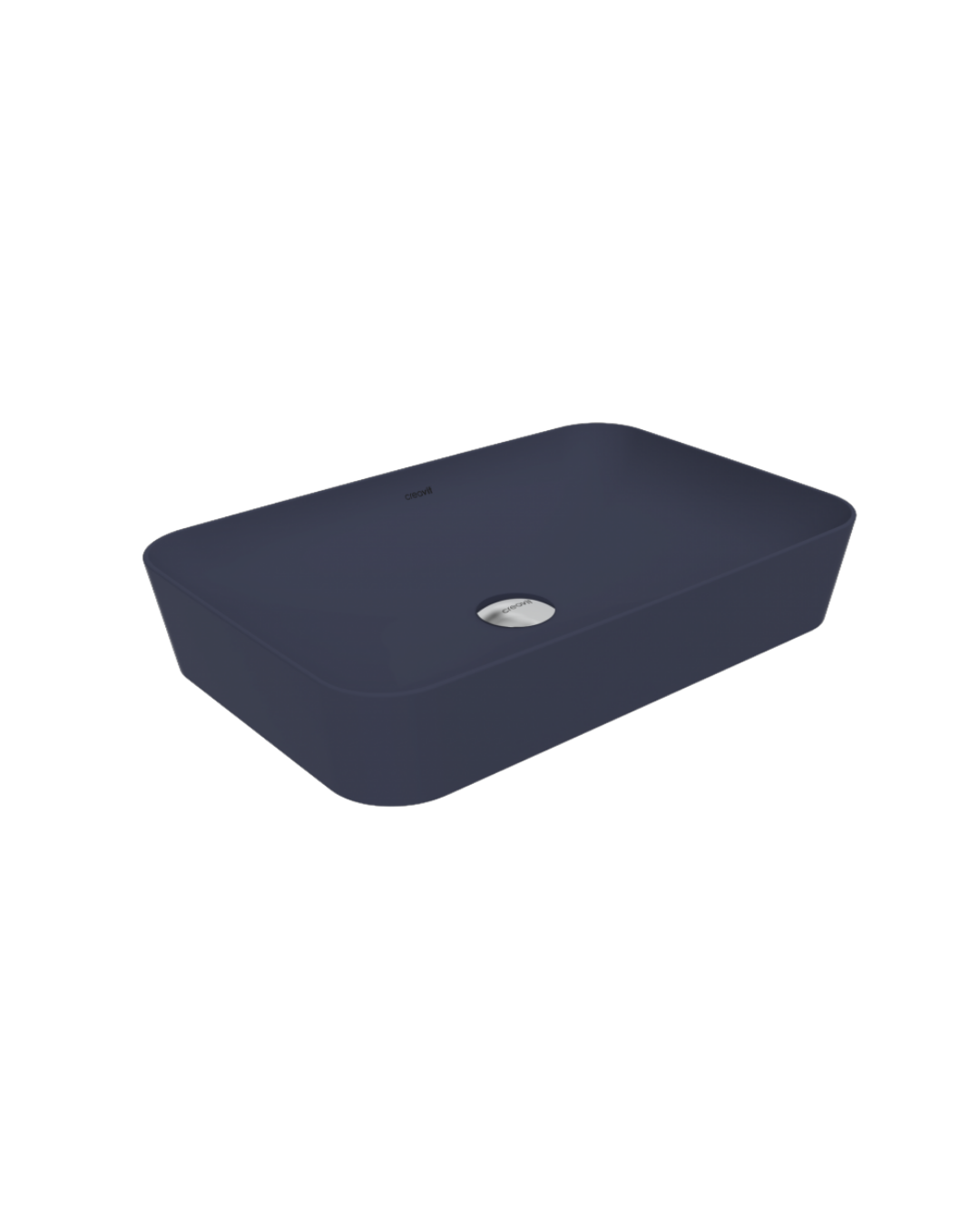 Creavit Ultra 60 cm Tezgah üstü Lavabo-Basalt Mat (Lacivert) UL060.00BM