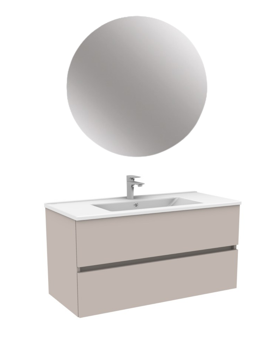 Kobos Simple Banyo Mobilya Takımı Çekmeceli