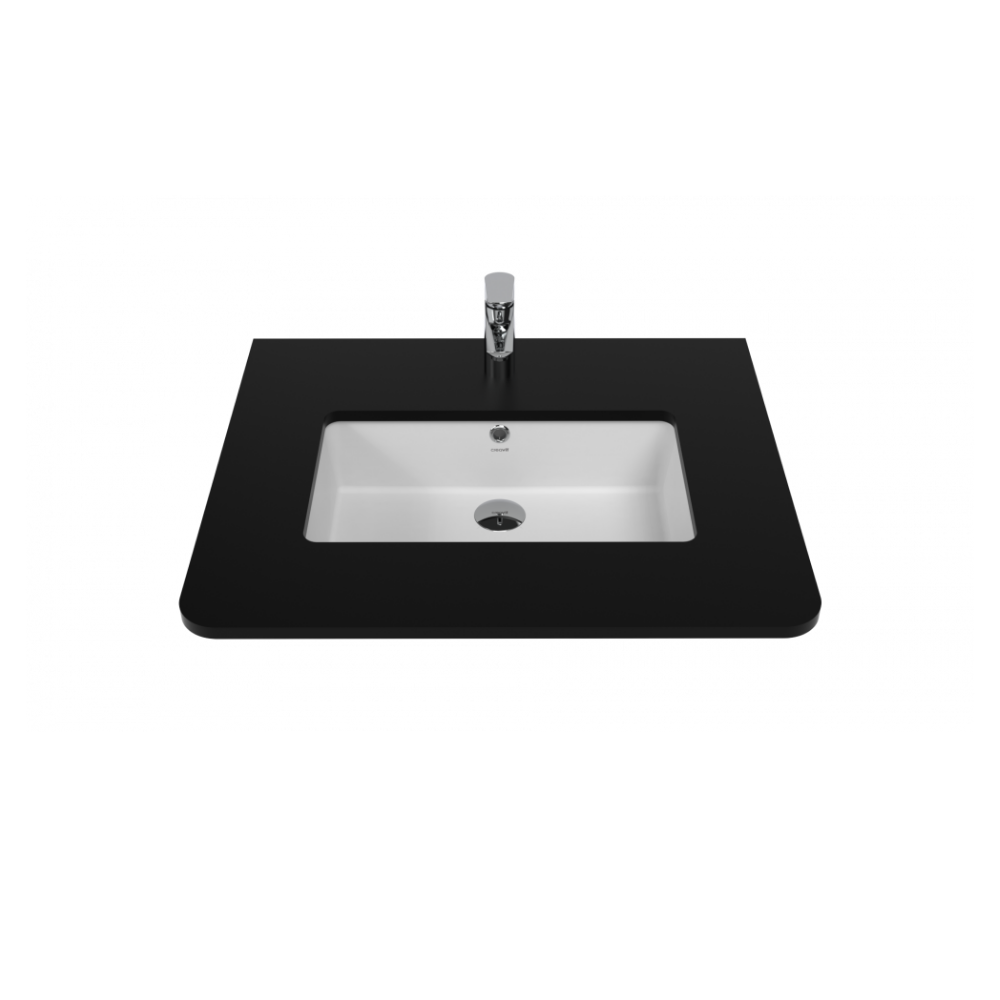 Creavit TP730 Tezgah Altı Dikdörtgen Hilton Lavabo 30X50 cm Beyaz