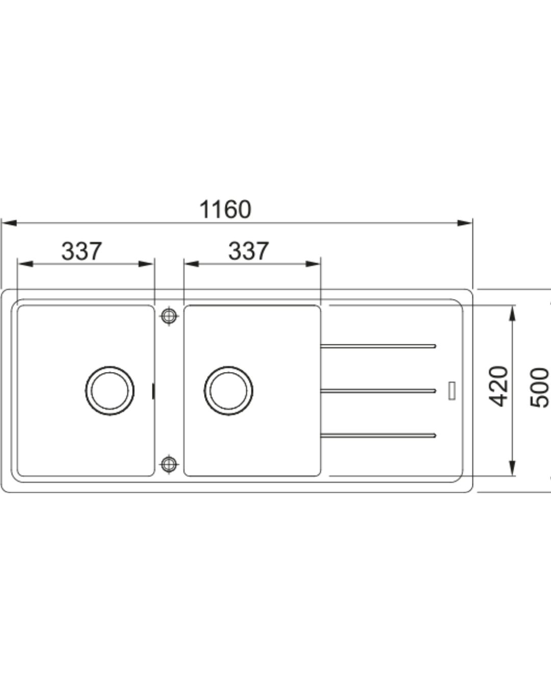 Franke Basıs Granit BFG 621 Bianco 