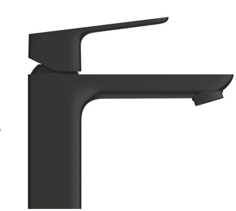 GROHE Lavabo Bataryası Cubeo M-Boyut Mat Siyah 1017552430