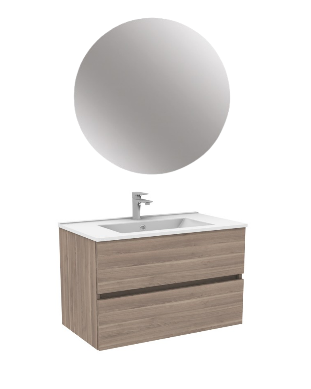 Kobos Simple Banyo Mobilya Takımı Çekmeceli