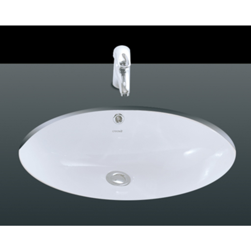 Creavit Tp211 Tezgah Altı Oval Lavabo 33X43 Cm Beyaz