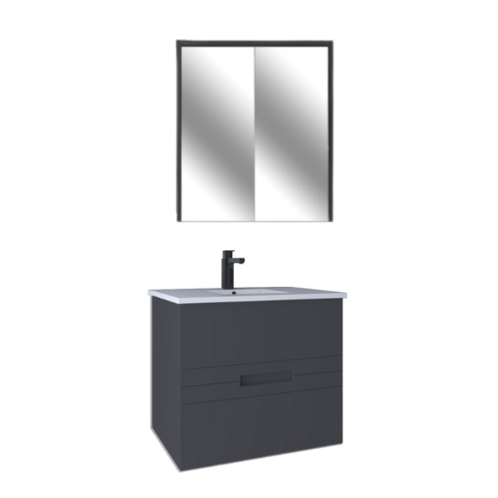 Kobos Meta Banyo Dolabı Takımı