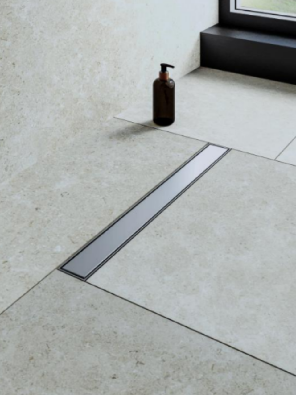 Kabinet Mira Duş Kanalı 50 cm Parlak Gümüş