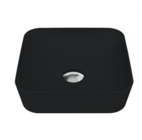 Creavit UL040 Ultra Tezgah Üstü Lavabo 40 cm -Mat Siyah