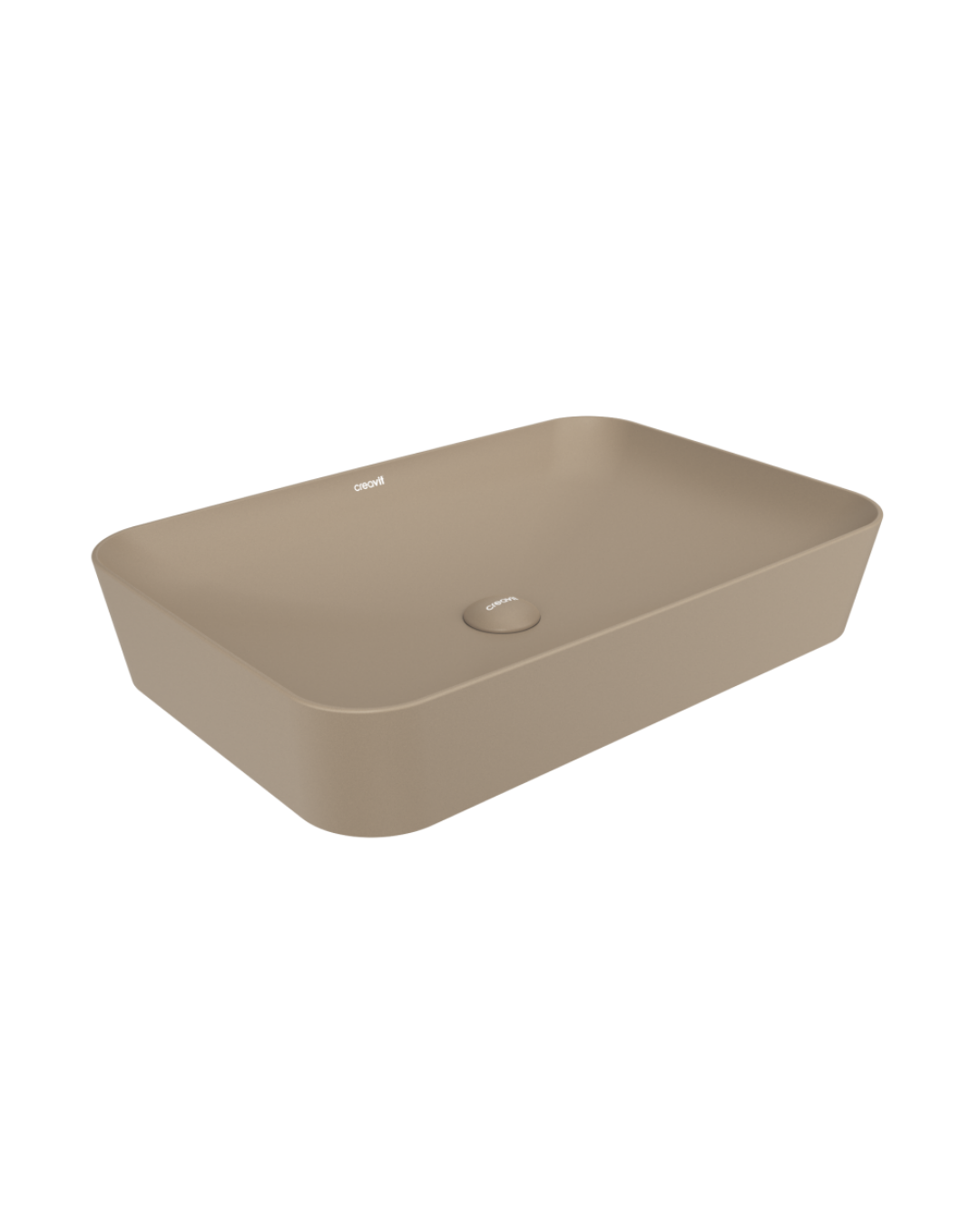 Creavit Ultra 60 cm Tezga hüstü Lavabo Cappucino Mat UL060.00CM