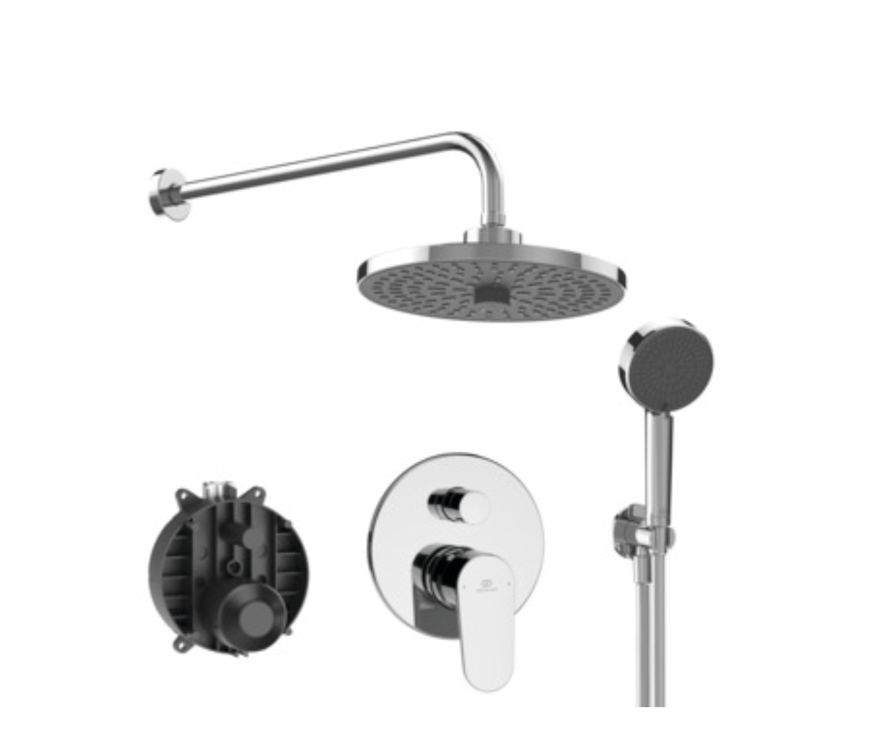 İdeal Standard BD828AA Cerafine O Ankastre Duş Sistemi Seti-Chrome
