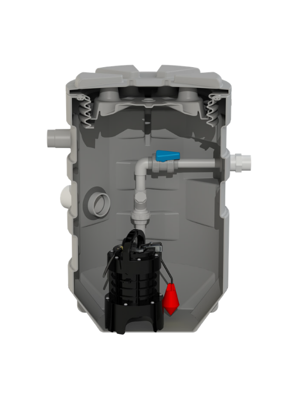 Sanihydro Tek Pompa Tek Pompa Bıçaklı Monofaze Sanıfos 280