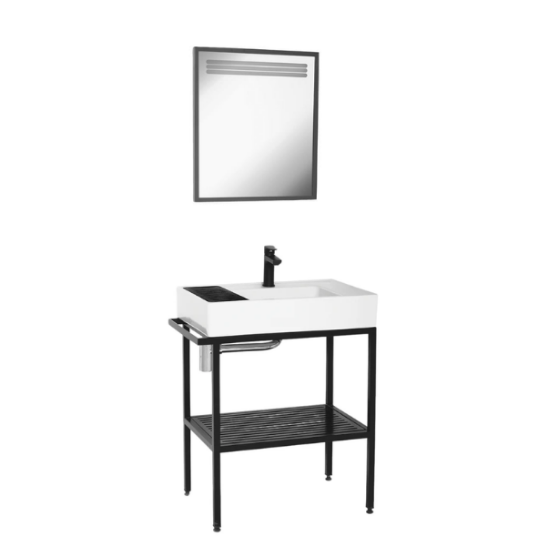 CREAVİT AR065-M Arya 70 cm Banyo Dolabı Takımı 