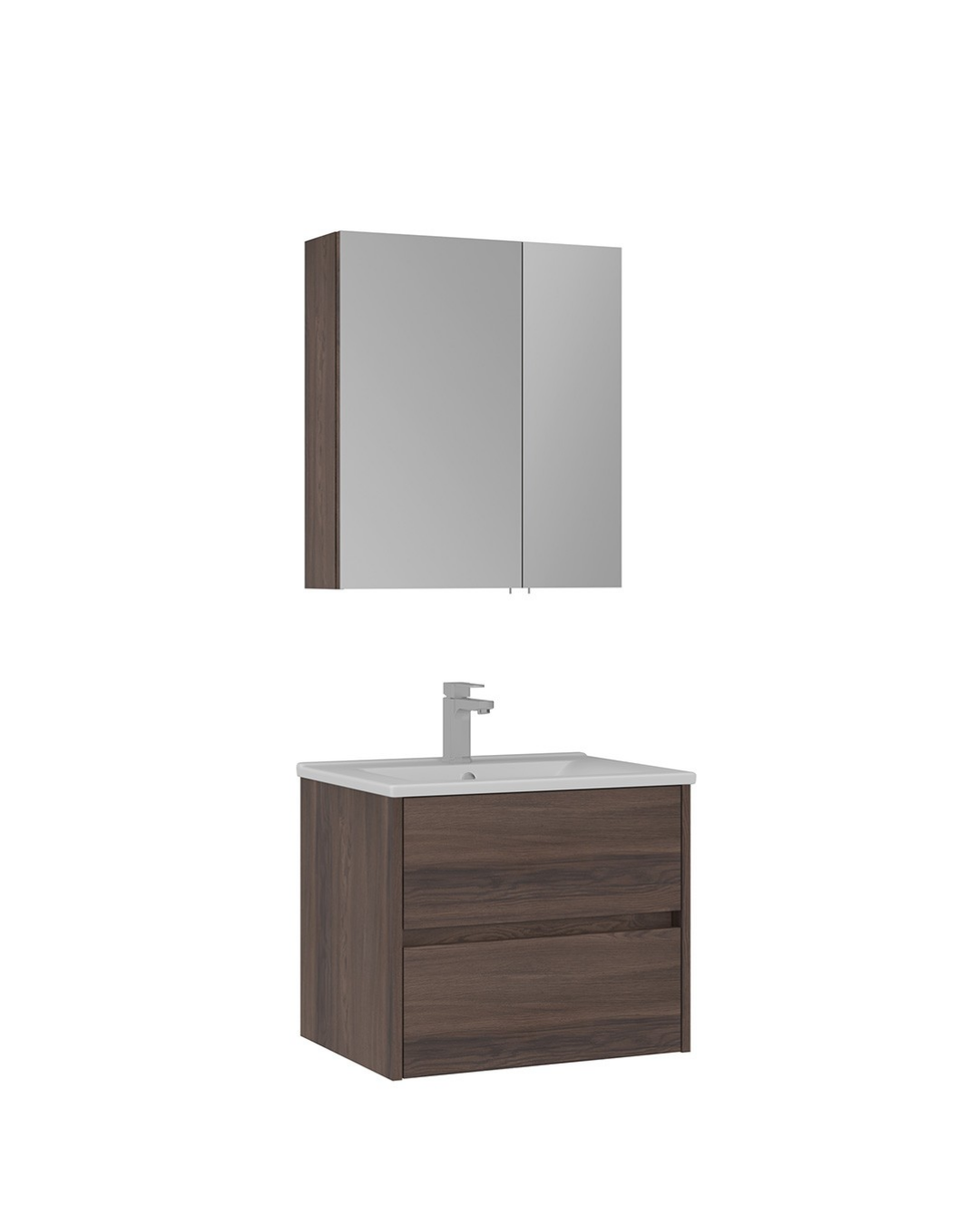 Orka Side 65 CM Çekmeceli Banyo Dolabı Takım Navaro