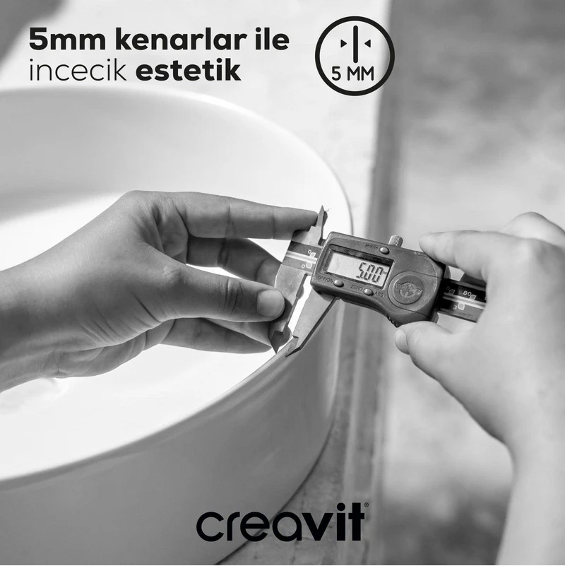 Creavit LP160 Loop Oval Çanak Lavabo 40x60 cm