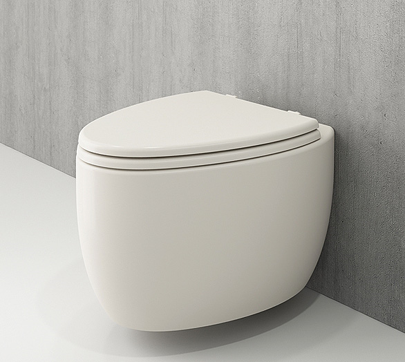 Bocchi Etna Asma Klozet ve Kapak Parlak Bisküvi 1116-014-0128