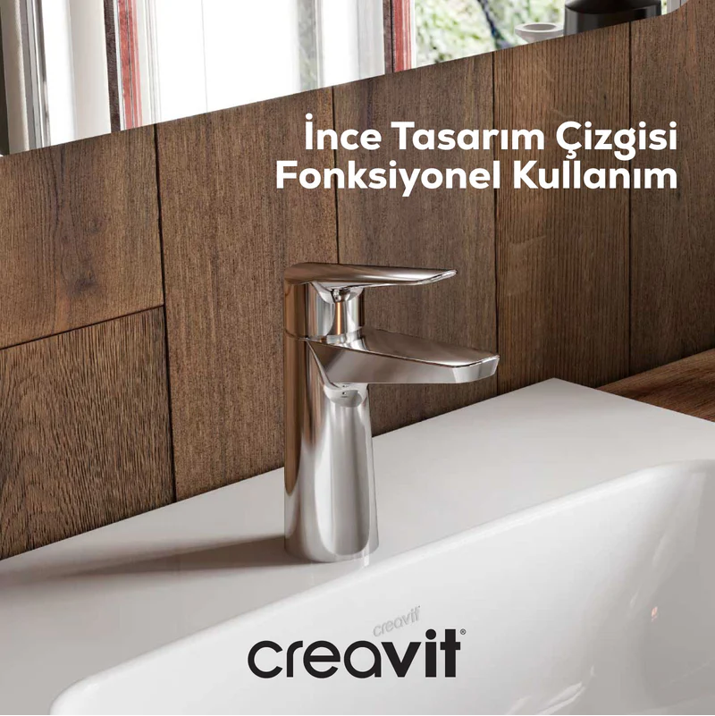 Creavit BV1500  Bevel Lavabo Armatürü