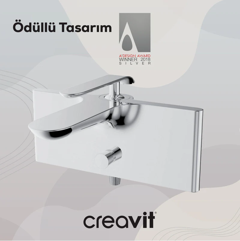 Creavit BL2511-B  BLOOM BEYAZ BANYO BATARYASI