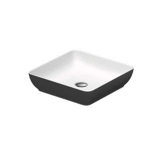 Duravit 266001FI00 Sivida DuroCast® Çanak Lavabo 40 cm Beyaz Koyu Gri