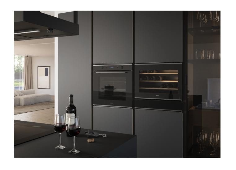 FRANKE Şaraplık FMY 24 WCR N XS Black+ Inox Frame 131.0717.411