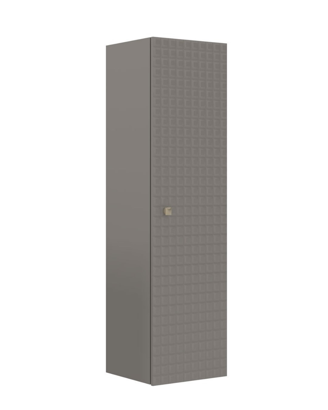 Orka Lipari 40 cm Banyo Boy Dolabı Mat Vizon