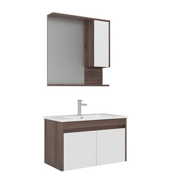 Orka Serra 85 cm Takım Parlak Beyaz